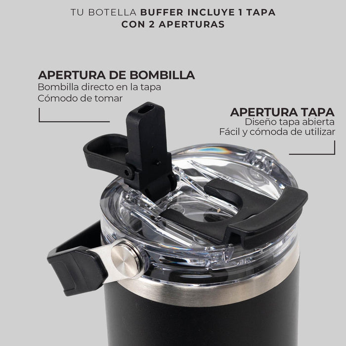 MUG VASO TERMICO BUFFER CUZCO 800 ML