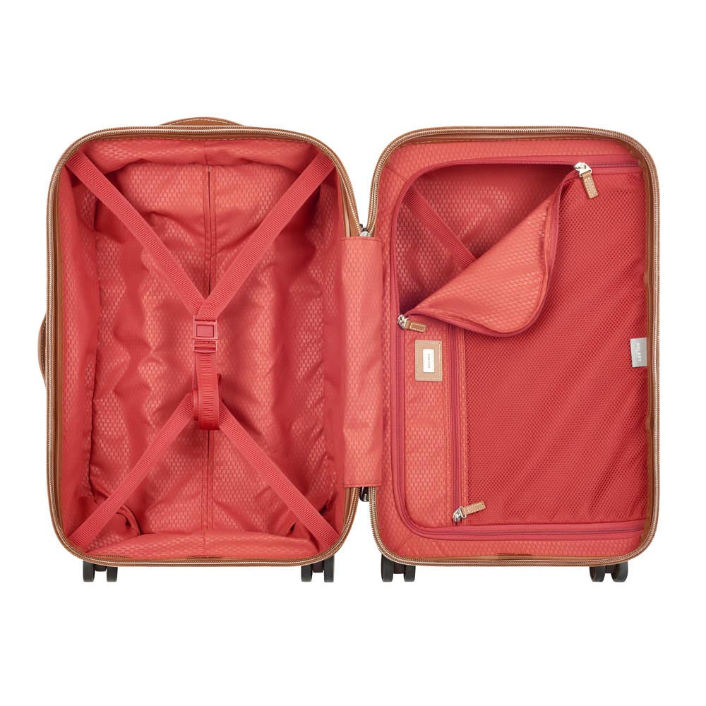 MALETA DE CABINA (10 Kg) DELSEY CHATELET AIR 2.0 BEIGE 38 LTS - Pilgrim Tienda para viajeros