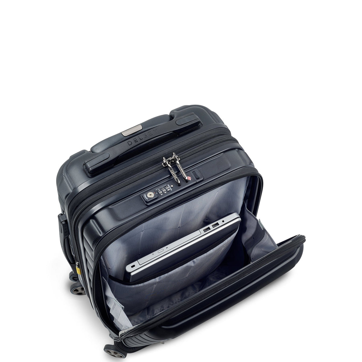 MALETA DELSEY DE CABINA EXPANDIBLE CON PORTALAPTOP SHADOW 5.0 41 LT - Pilgrim Tienda para viajeros