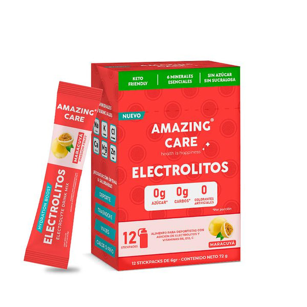 Pack de 12 sobres electrolitos/ bebida hidratante sabor Maracuyá - Pilgrim Tienda para viajeros