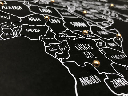 SKETCH MAP PINEABLE NEGRO MARCO NEGRO