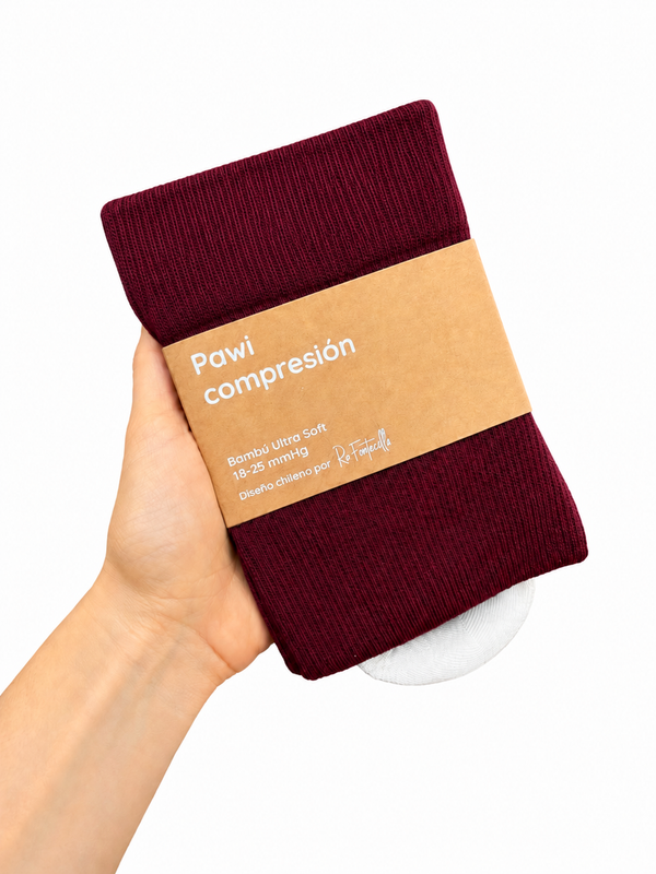 CALCETINES COMPRESION PAWI TERROIR-ROJA - Pilgrim Tienda para viajeros
