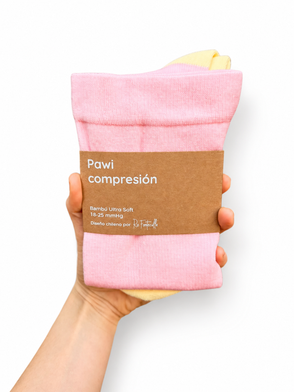 CALCETINES COMPRESION PAWI ATACAMA ROSE - Pilgrim Tienda para viajeros