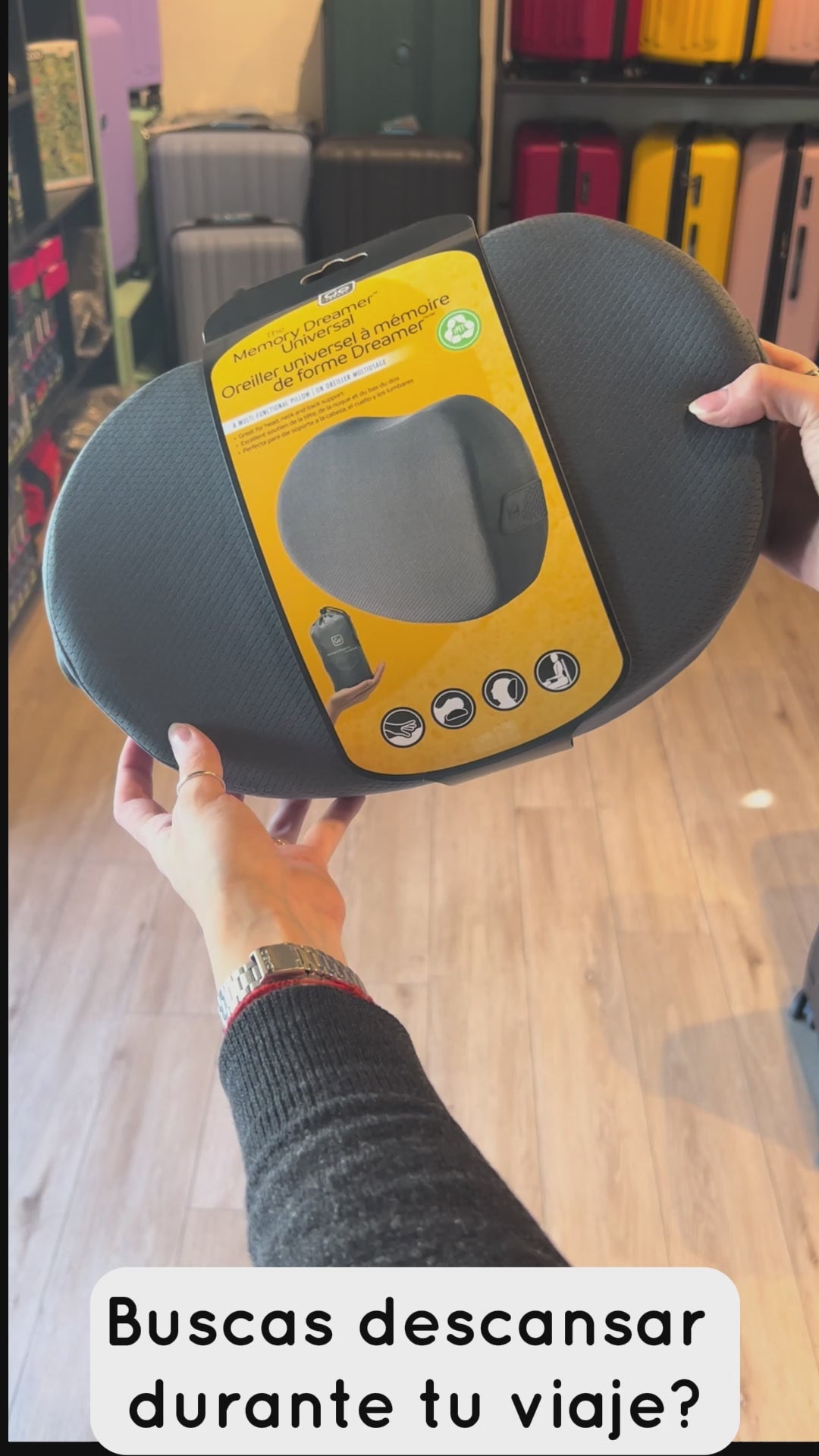 Cojín de Viaje Universal Memory Dreamer Go Travel con Bolsa