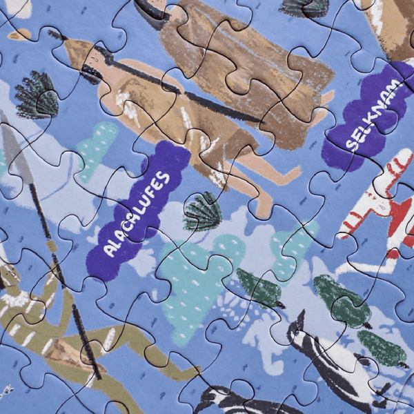 PUZZLE MAPA CHILE PUEBLOS ORIGINARIOS 200 PIEZAS - Pilgrim Tienda para viajeros
