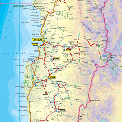 MAPA RUTERO DE CHILE COMPASS