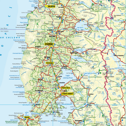 MAPA RUTERO DE CHILE COMPASS