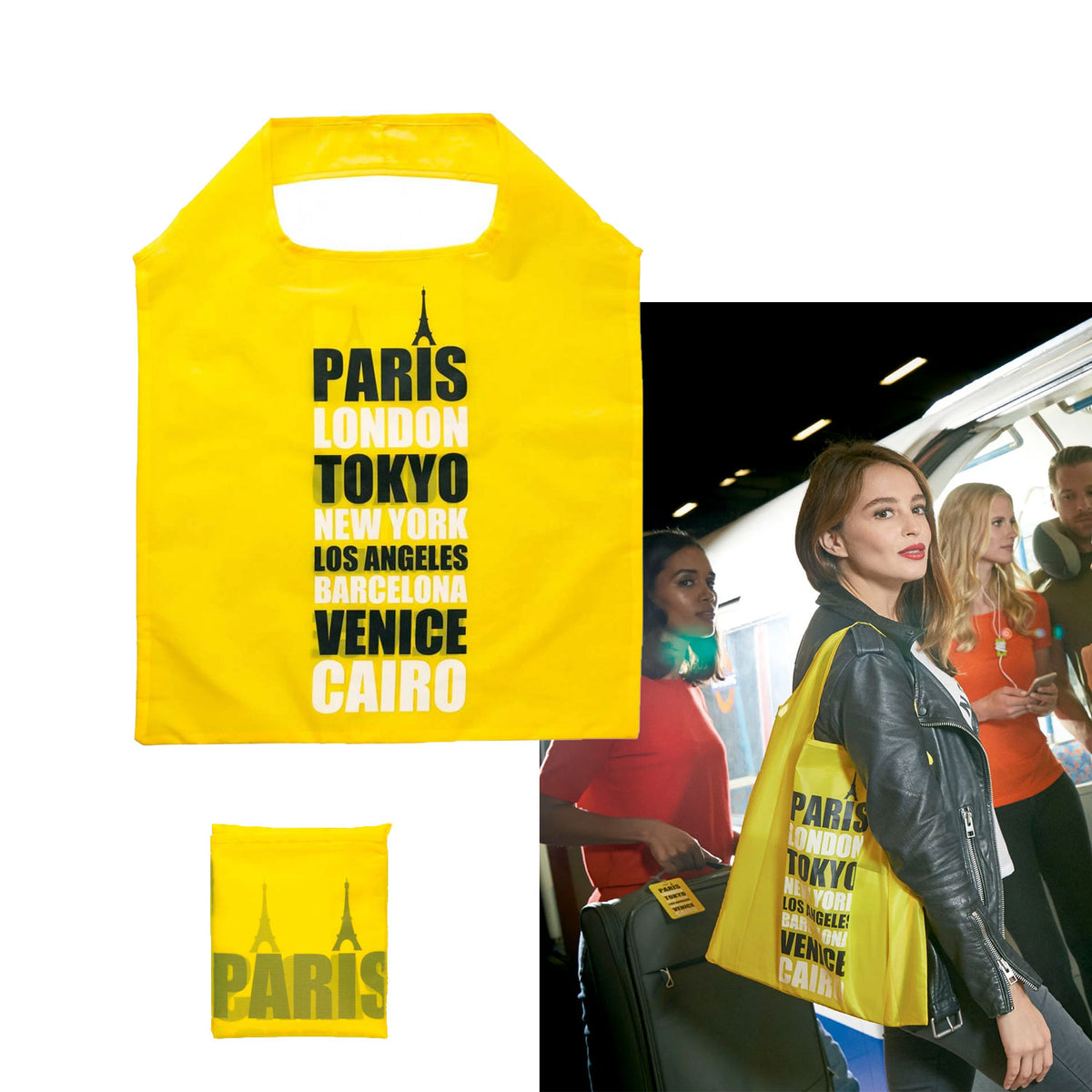 Bolsa Tote Plegable Go Travel The Shopper hasta 10 kg