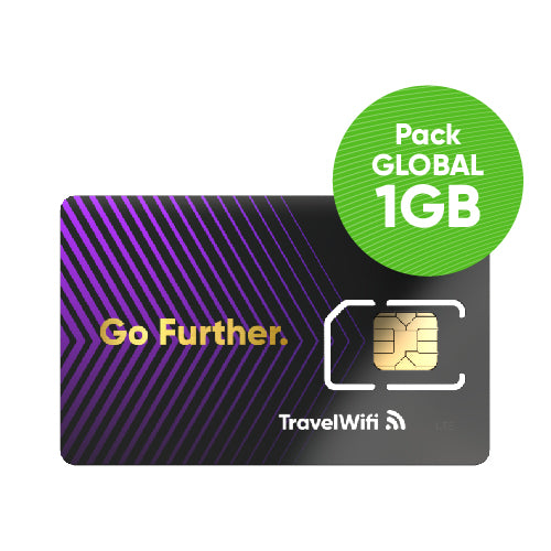 TRAVEL WIFI SIM GLOBAL 1GB