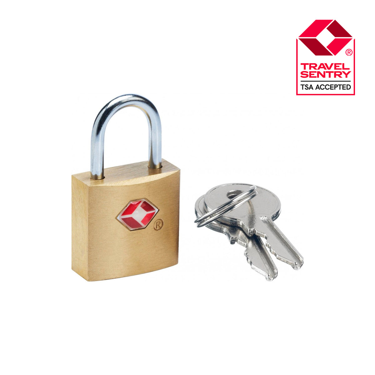 Candado TSA de Bronce con Llave