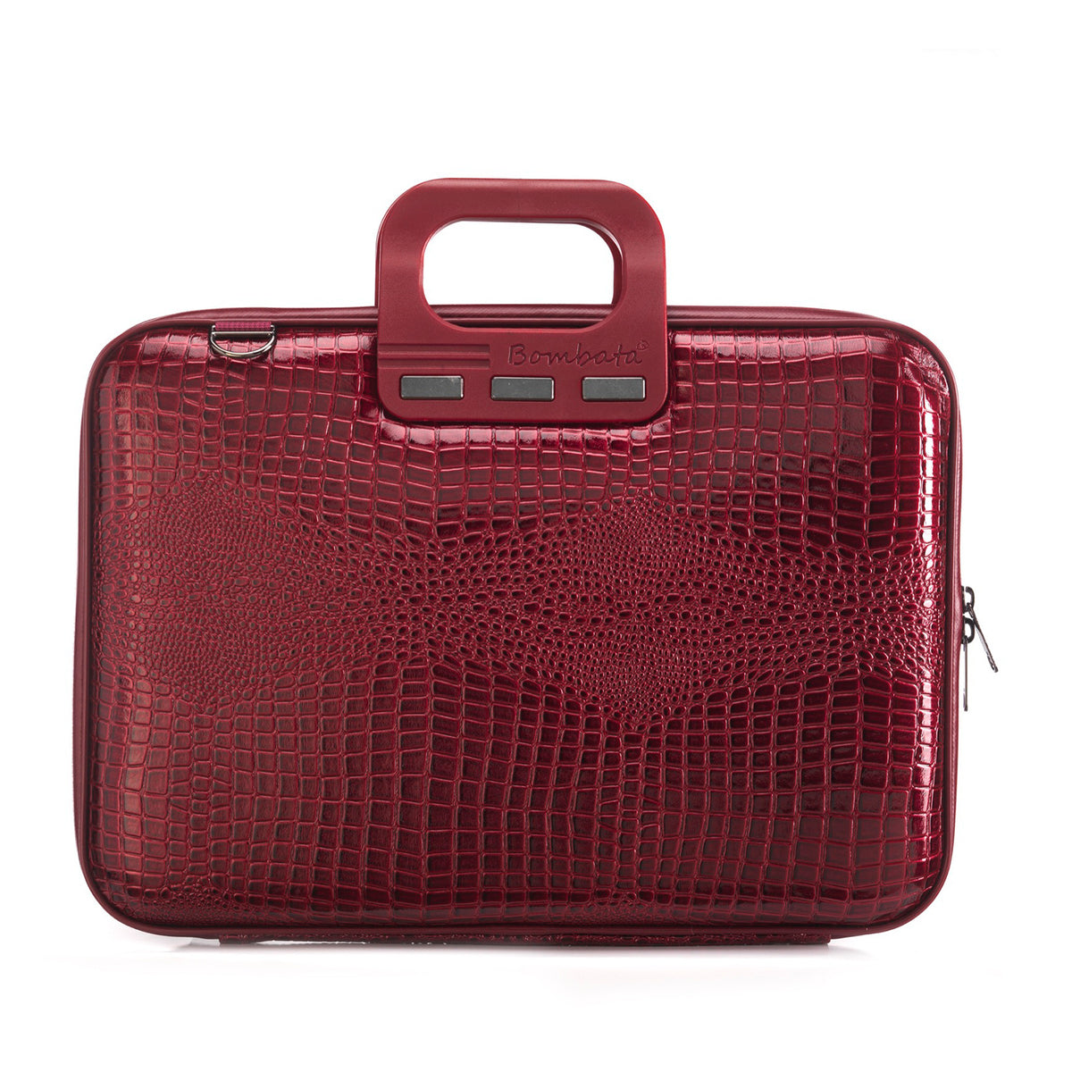BOLSO BOMBATA SHINY PARA NOTEBOOK 15,6" - Dark Red
